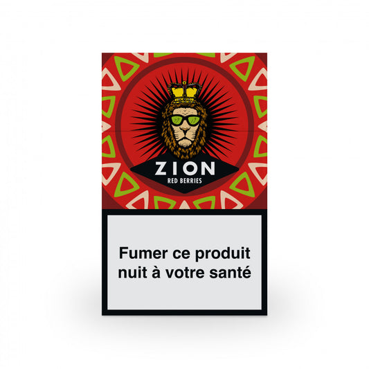CIGARETTES ZION RED BERRIES SANS NICOTINE